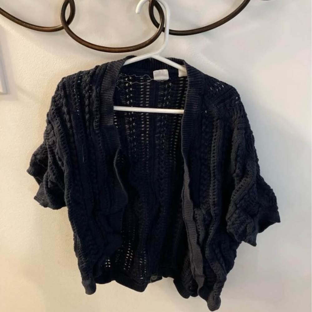 Girls Navy Cardigan Sweater
(GAP) - Size 6-7
